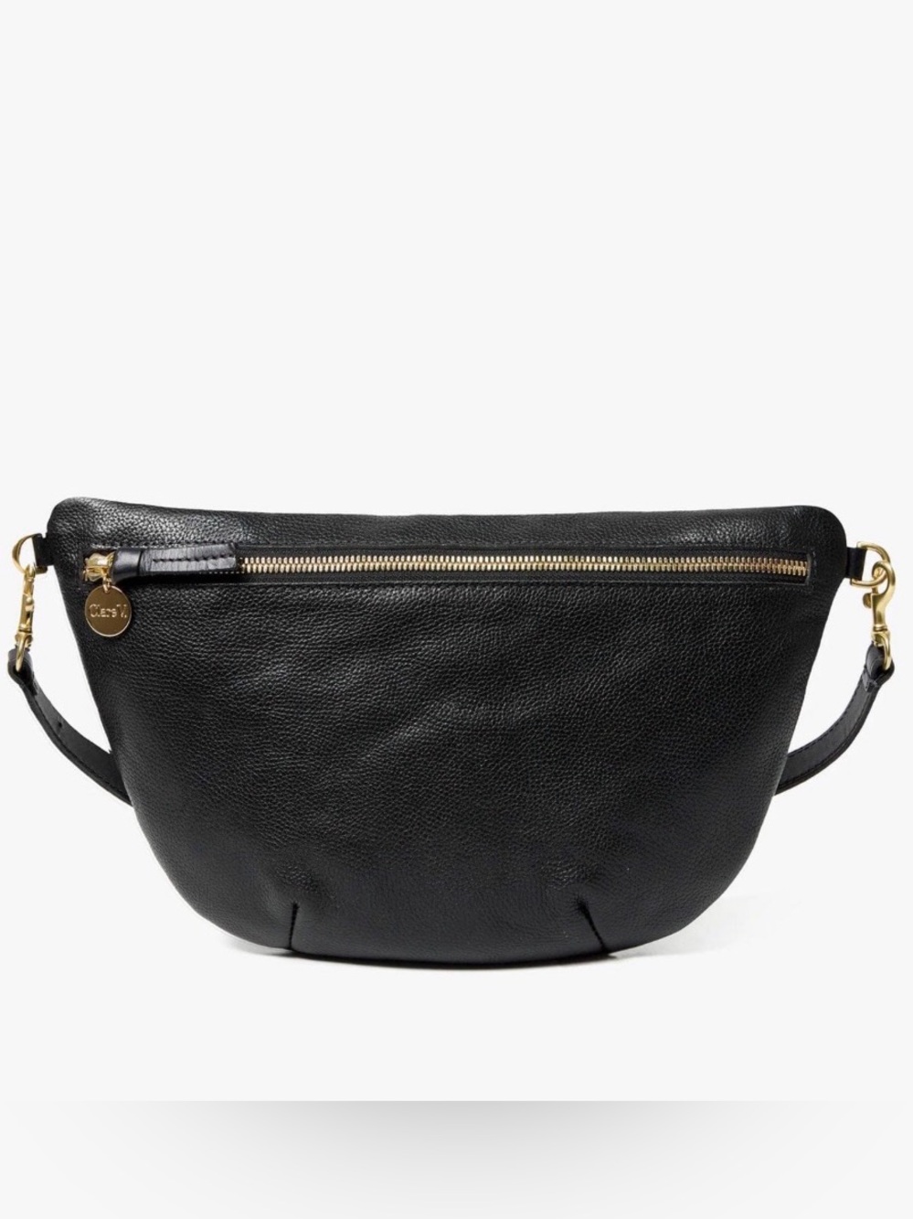 NWOT Clare V Black Grande Fanny